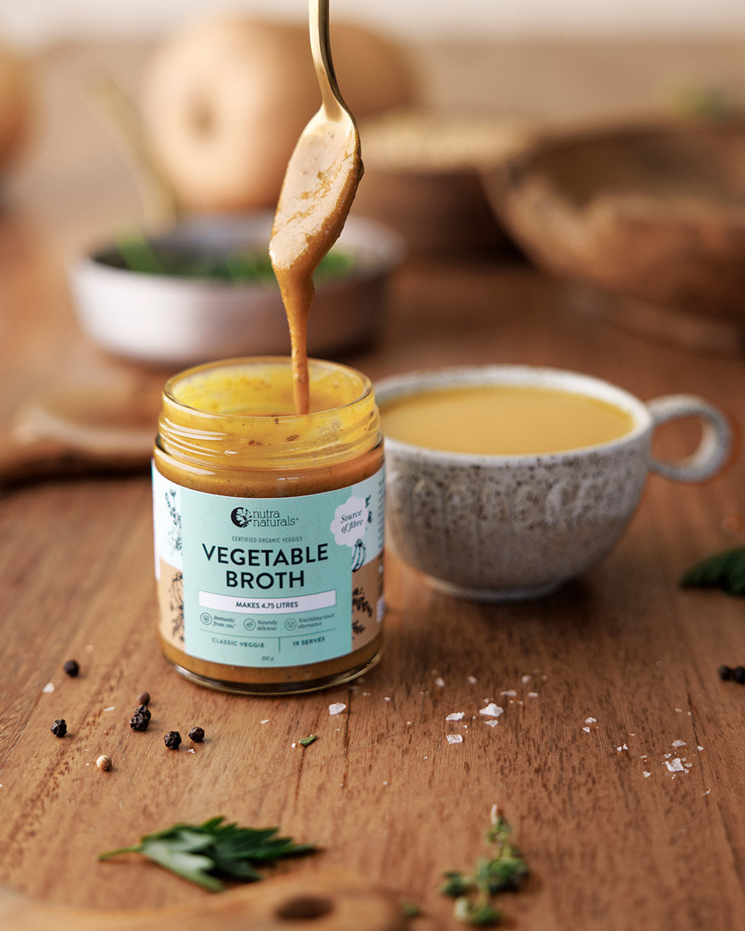 Vegetable Broth Concentrate lifestyle image