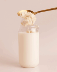 GIF: Organic Whey Protein drink