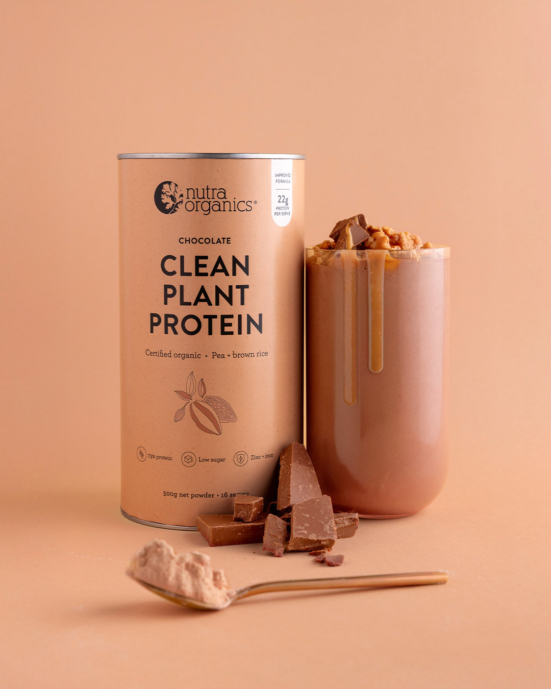 Clean Plant Protein Smooth Chocolate