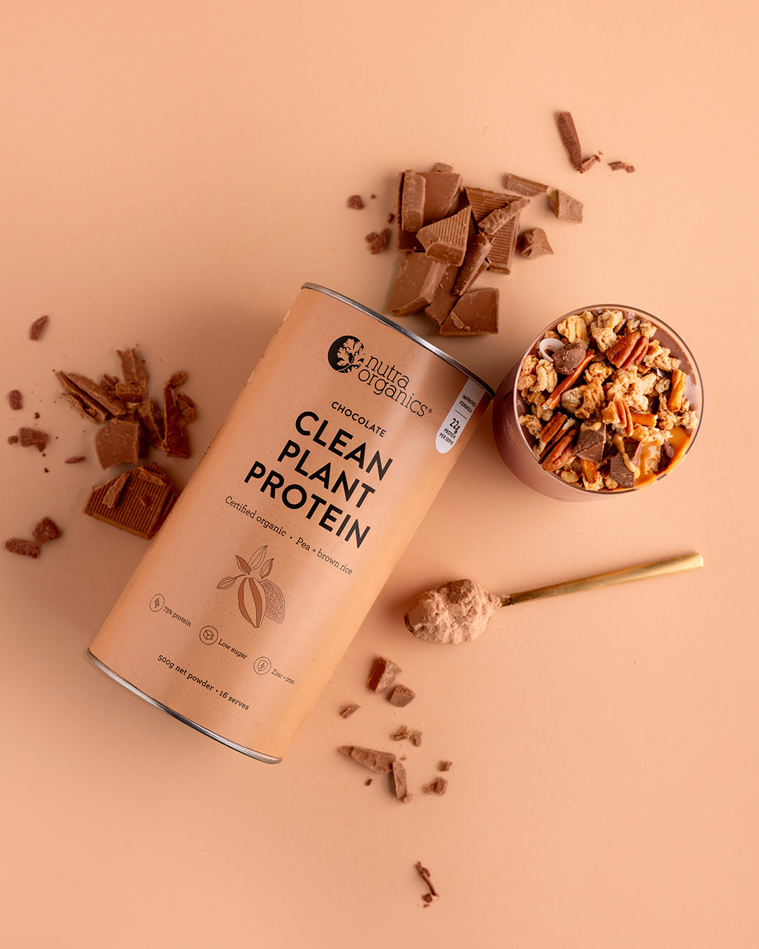 Clean Plant Protein Smooth Chocolate
