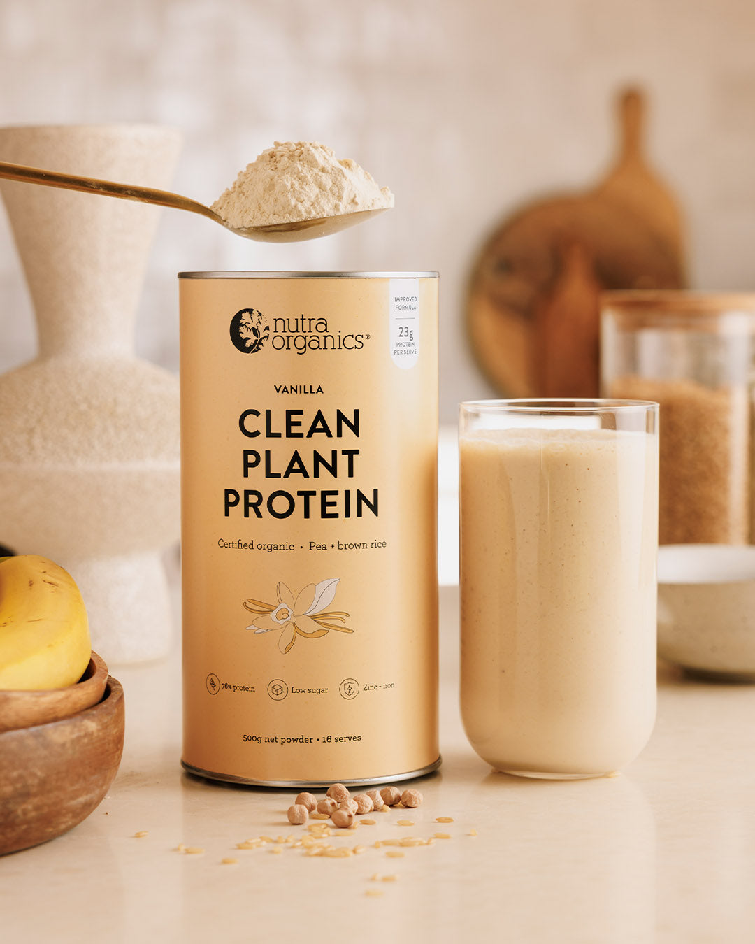 Clean Plant Protein Creamy Vanilla